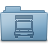 Transmit Folder Blue Icon